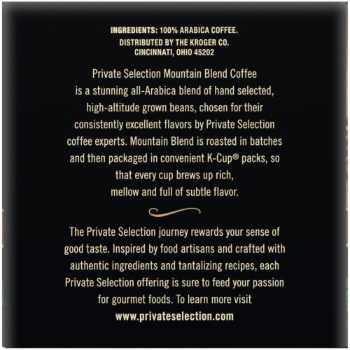 Private Selection® Mountain Blend Medium-Dark K-Cup® Coffee Pods Perspective: right