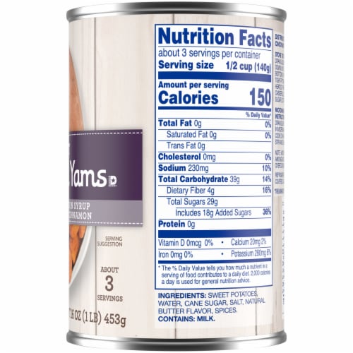 Kroger® Candied Yams Perspective: right