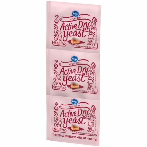 Kroger® Active Dry Yeast Perspective: right