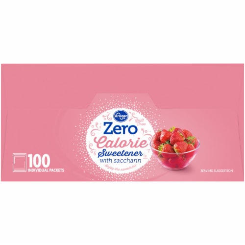 Kroger® Zero Calorie Sweetener with Saccharin, 100 ct - Kroger