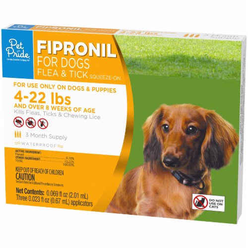 Pet Pride Fipronil Flea & Tick Squeeze-On Perspective: right