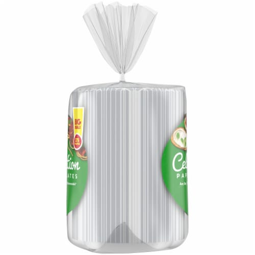 Kroger® Celebration Paper Plates BIG Deal! Perspective: right