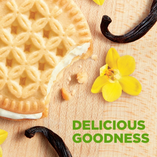 Simple Truth® Gluten Free Vanilla Flavored Sandwich Cookies Perspective: right