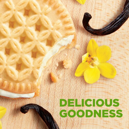 Simple Truth® Gluten Free Vanilla Flavored Sandwich Cookies Perspective: right
