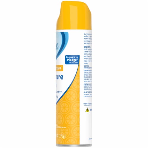 Kroger® Lemon Scent Furniture Polish Aerosol Can Perspective: right