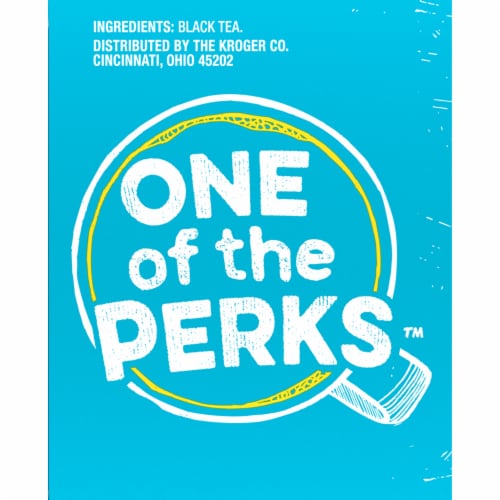One of the Perks Pitcher Size Iced Tea Bags Perspective: right