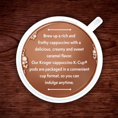 Kroger® Caramel Cappuccino Coffee Pods, 12 ct - Foods Co.