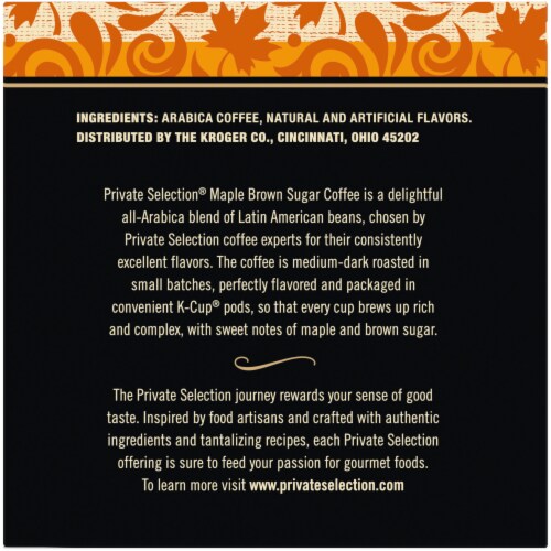 Private Selection® Maple Brown Sugar Medium-Dark Roast K-Cup Coffee Pods Perspective: right