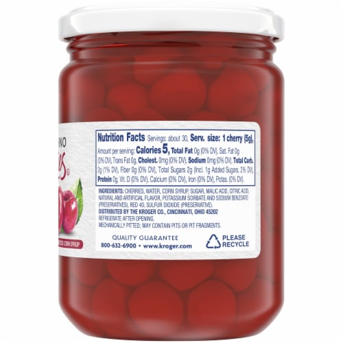 Kroger® Maraschino Cherries Perspective: right