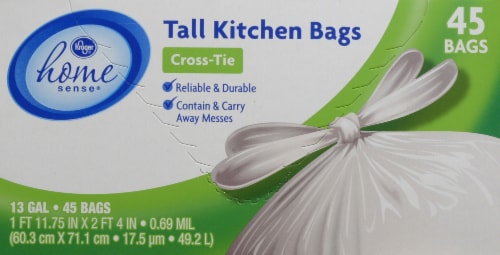 Kroger®  Tall 13 Gallon Kitchen Bags Perspective: right