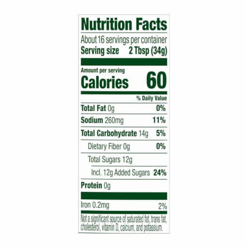 Simple Truth Organic® Sweet & Spicy BBQ Sauce Perspective: right