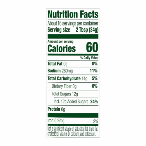 Simple Truth Organic® Sweet & Spicy BBQ Sauce Perspective: right