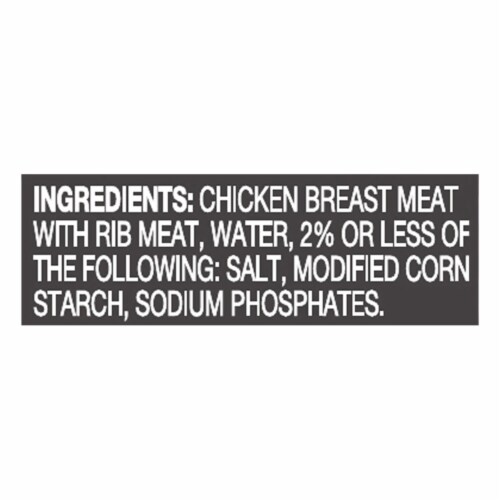 Kroger® Premium Shredded Chicken Breast Perspective: right