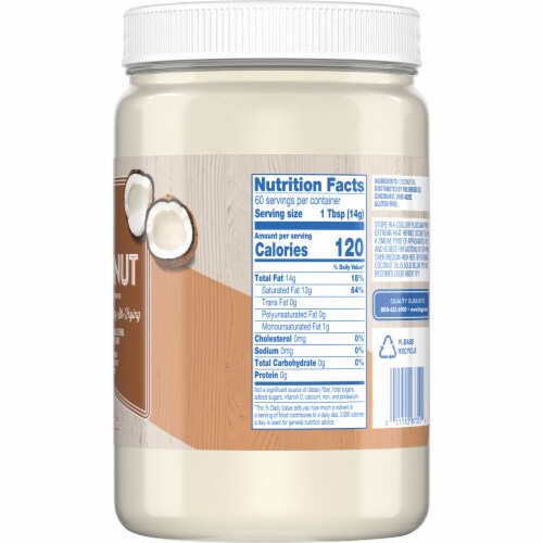 Kroger® Pure Coconut Oil Perspective: right