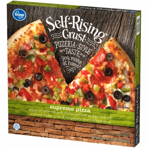 Kroger® Supreme Self Rising Crust Frozen Pizza Perspective: right