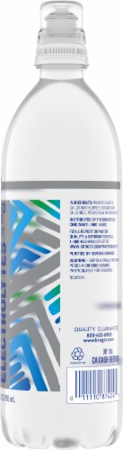 Kroger® Electrolytes Purified Bottled Water Perspective: right