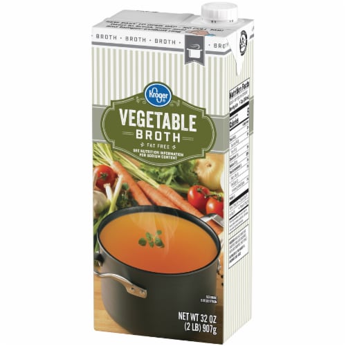 Kroger® Vegetable Broth Perspective: right