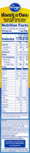 Kroger® Honey N' Oats with Almonds Cereal Perspective: right