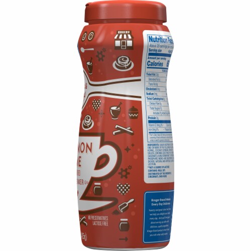 Kroger® Non-Dairy Cinnamon Creme Coffee Creamer Perspective: right