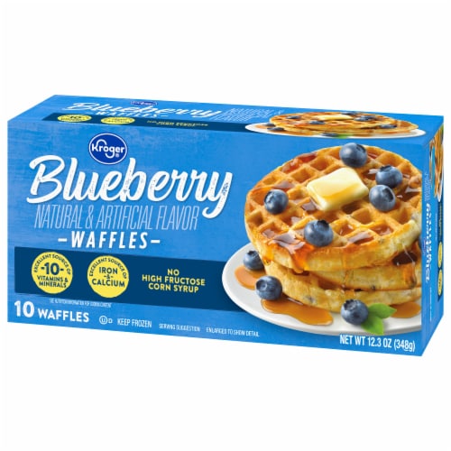 Kroger® Blueberry Waffles Perspective: right