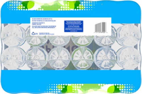 Kroger® Natural Spring Bottled Water Perspective: right