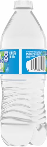 Kroger® Natural Spring Bottled Water Perspective: right