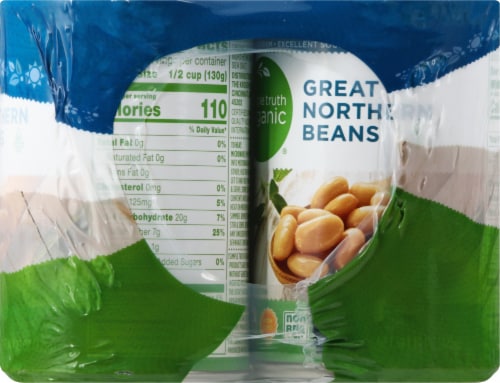 Simple Truth Organic® Great Northern Beans BIG Deal! Perspective: right