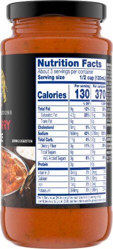 Kroger® Red Curry Sauce Perspective: right