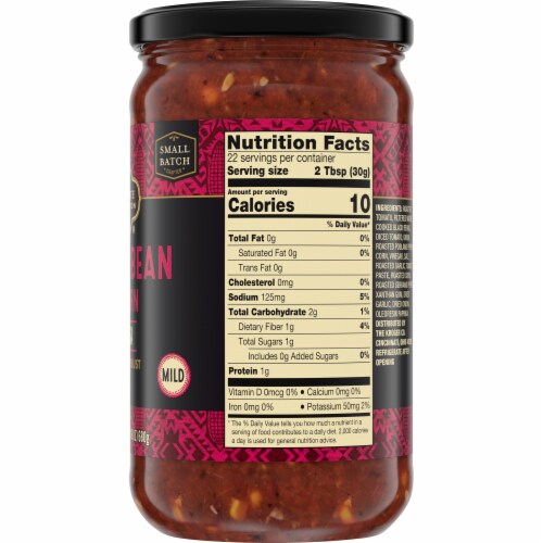 Private Selection® Mild Black Bean & Corn Salsa Perspective: right