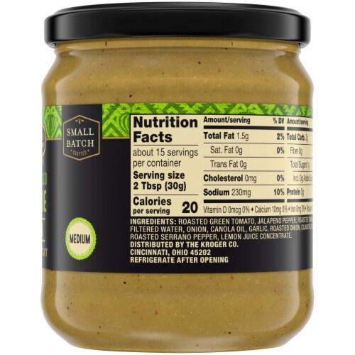 Private Selection® Medium Tomatillo Verde Salsa Perspective: right