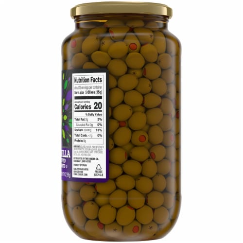 Kroger® Manzanilla Olives Stuffed with Pimiento Perspective: right