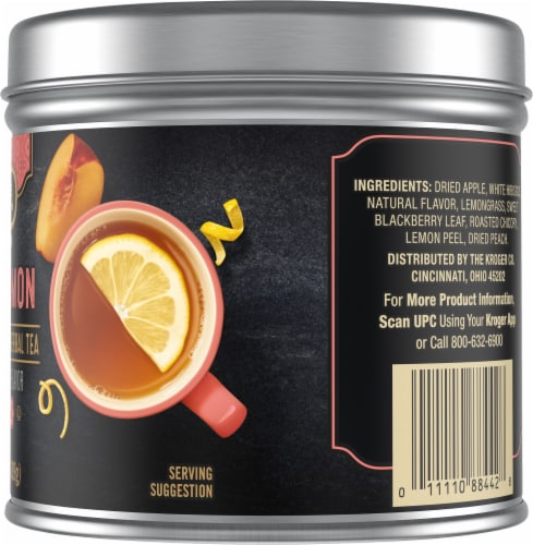Private Selection® Peach Lemon Loose Leaf Herbal Tea Perspective: right