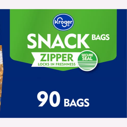 Kroger® Secure Seal Zipper Snack Bags Perspective: right