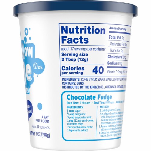 Kroger® Marshmallow Creme Perspective: right