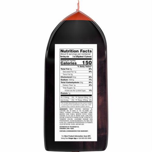 Kroger® Sweet Potato Crinkle Cut French Fries Perspective: right