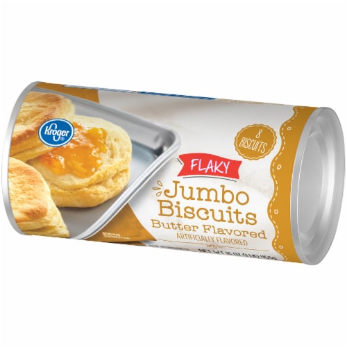 Kroger® Flaky Butter Flavored Jumbo Biscuits Perspective: right