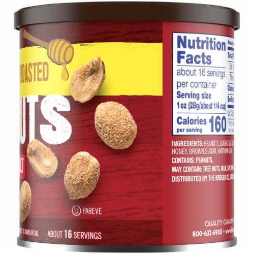 Kroger® Honey & Dry Roasted Peanuts Perspective: right