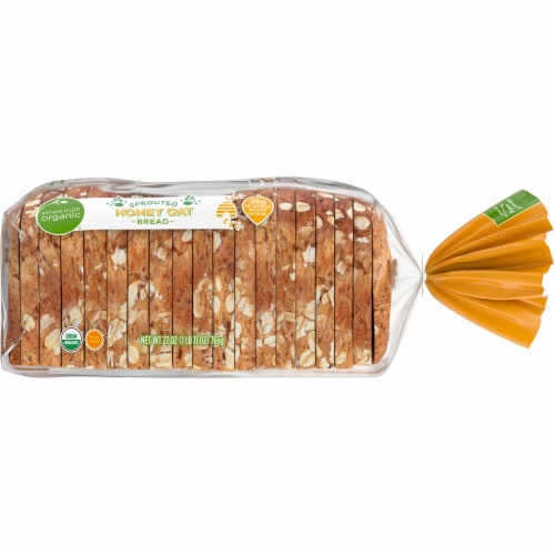 Simple Truth Organic™ Sprouted Honey Oat Bread Perspective: right