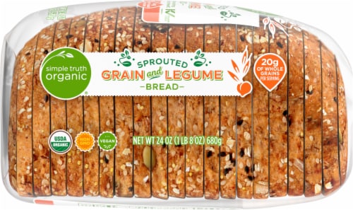 Simple Truth Organic® Sprouted Grain and Legume Bread Perspective: right