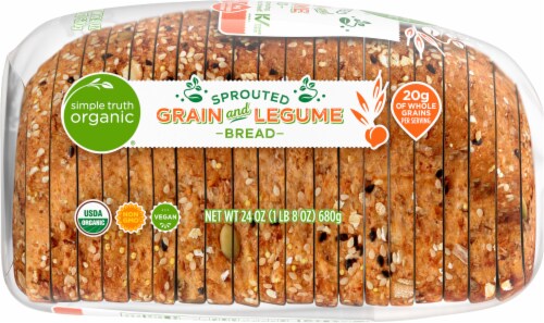 Simple Truth Organic® Sprouted Grain and Legume Bread Perspective: right