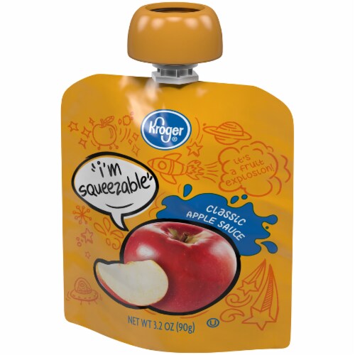 Kroger® Classic Applesauce Pouch Perspective: right