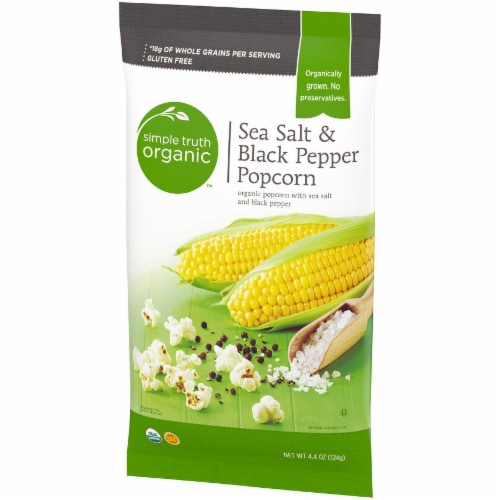 Simple Truth Organic™ Sea Salt & Black Pepper Popcorn Perspective: right