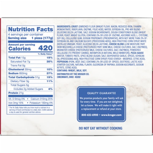 Kroger® Make ‘N Bake Pepperoni Pizza Kit Perspective: right