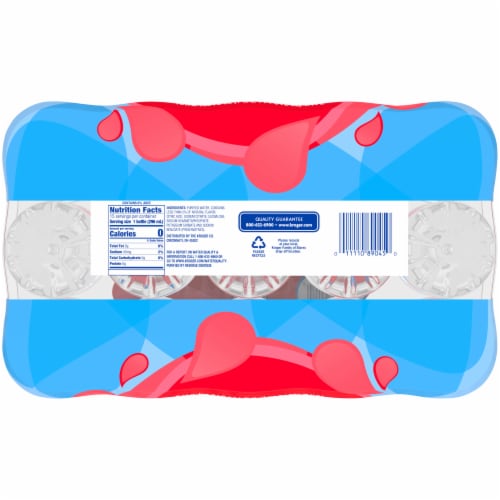 Kroger® Strawberry Flavored Mini Bottled Water Perspective: right