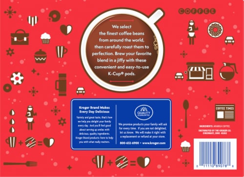 Kroger® Donut Shop Blend Medium Roast K-Cup Coffee Pods Perspective: right