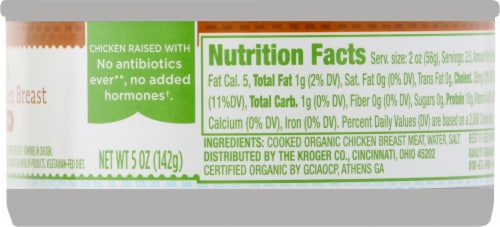 Simple Truth Organic™ Chunk Chicken Breast in Water Perspective: right