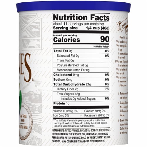 Kroger® Pitted Prunes Perspective: right