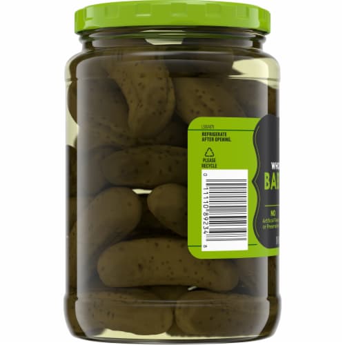 Kroger® Whole Kosher Baby Dill Pickles Perspective: right