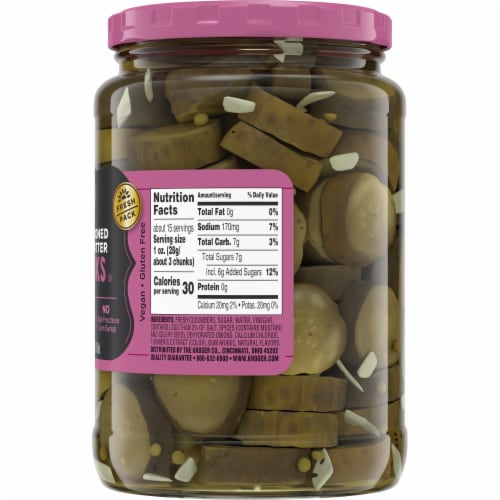 Kroger® Old Fashioned Bread & Butter Pickle Chunks Perspective: right
