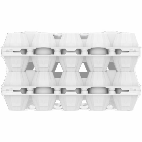 Kroger® Medium White Eggs Perspective: right